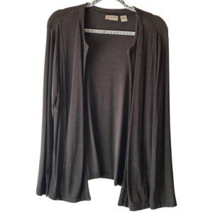 Chico's Travelers Women Open Front Cardigan